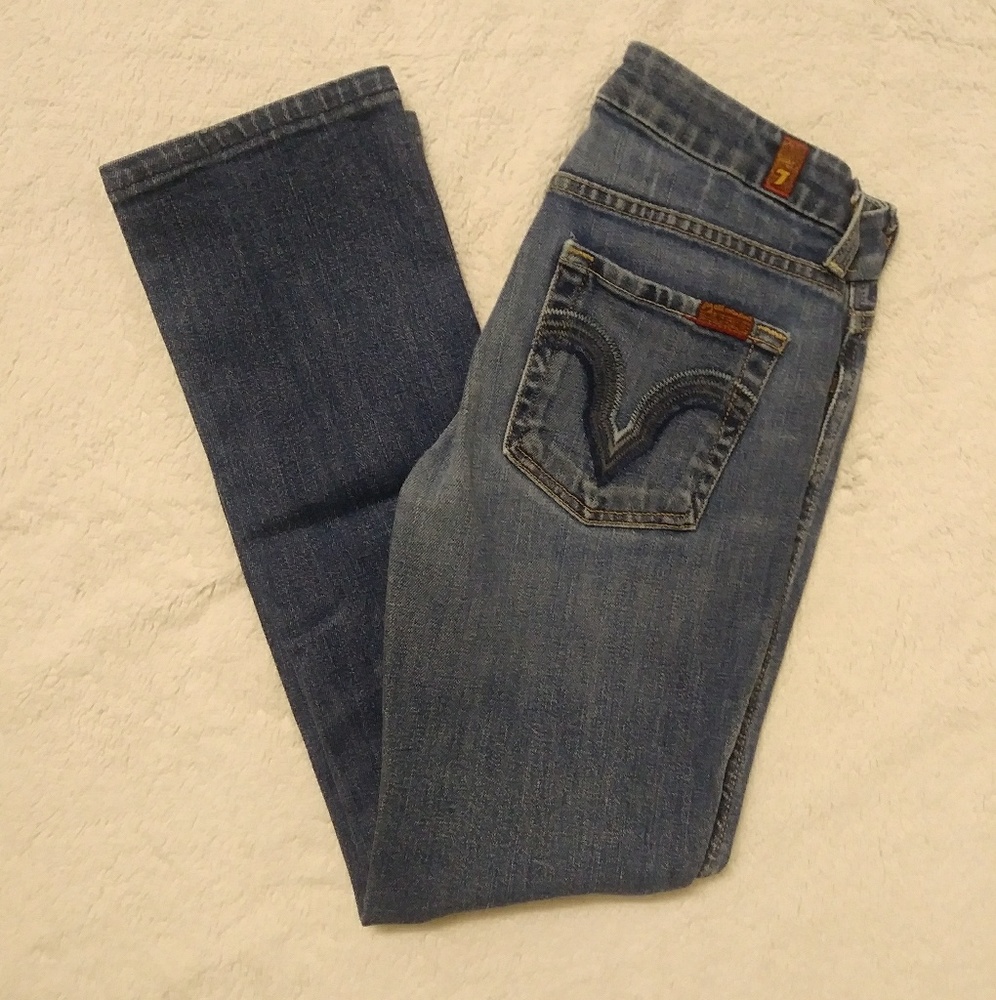 7 for all mankind Kate straight leg jeans
